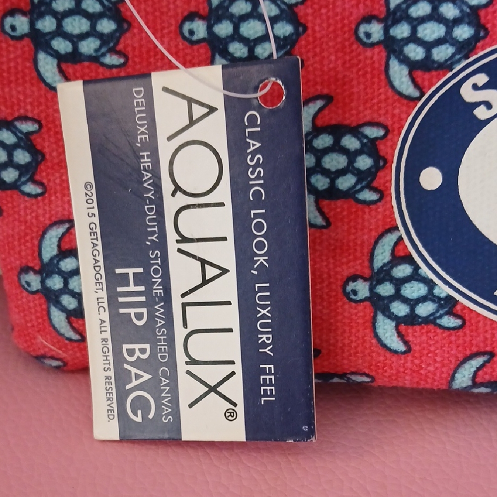Sea Life Pink and Blue Crossbody Bag - Picture 2 of 8
